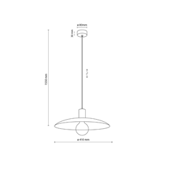 Pendant Lamp Sabia E27
