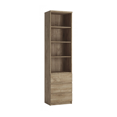 Bookcase 3 Shelves - Ribbeck Oak Gold
