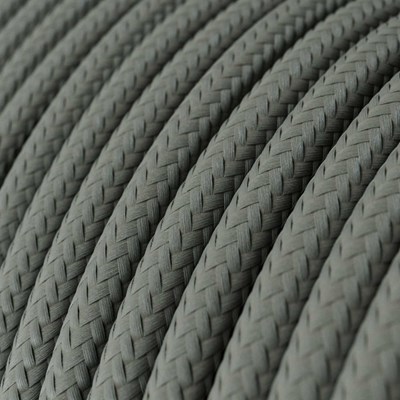 Round Electric Cable Grey 2 Core