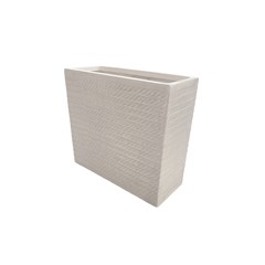 Corda Pot Rectangle Off White - L55xw22m