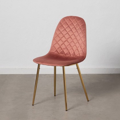 Velvet Pink Chair