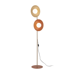 Mix Glass Floor Lamp 2xG9