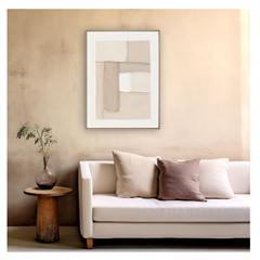Shades Of Sand Acryl Painting 62X80 cm