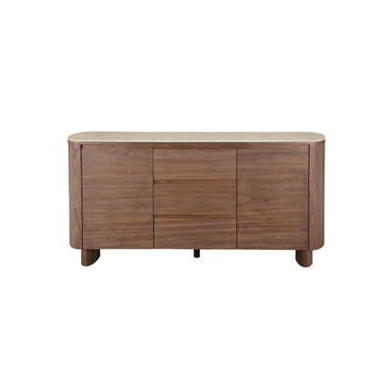 Sideboard 160x39.5x80 cm – Walnut
