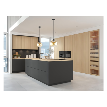 Amber Glass Pendant Light - Textured Globe and Black Cable Suspension
