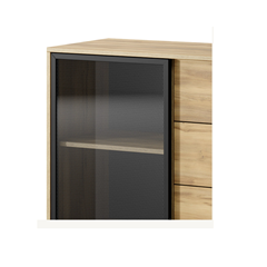 Showcase Cabinet – Golden Baroque Oak