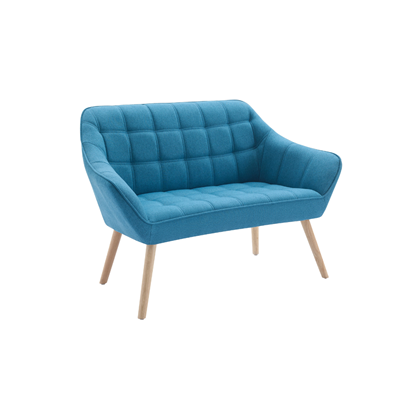 Sofa 2Seater – Soft Touch Velvet  Blue