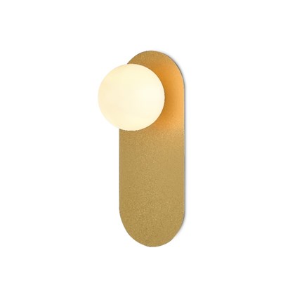 Wall Lamp Iron & Glass L125 W9125 H315MM Gold