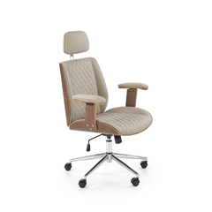 Office Chair - Walnut Beige