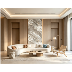 PVC Marble Sheet – Grey Matte