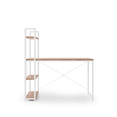 Desk – White & Sonoma Oak