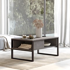 Coffee Table - Retro Silver