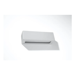 Vega Wall Light – White & Silver