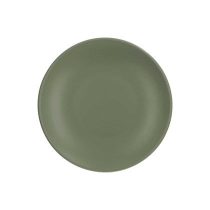 Dessert Plate 20 Cm Green Green Porcelain Stoneware
