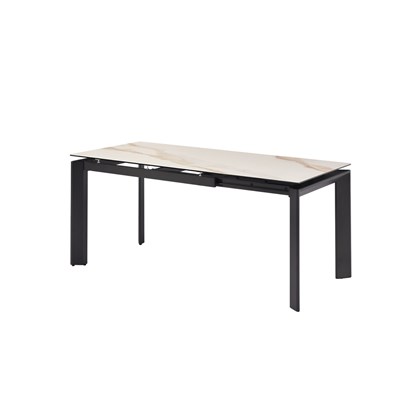 Extendable Table White Matt Ceramic Top 170-120x80