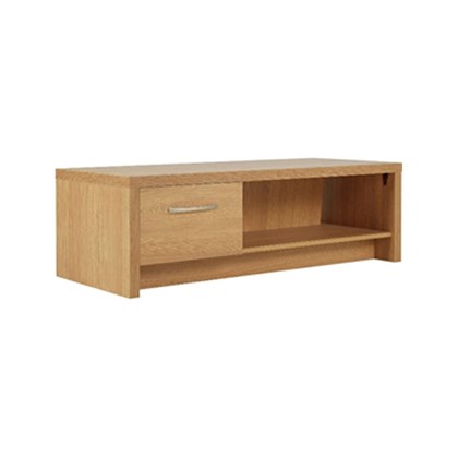 Oak 1 Drawer Coffee Table and TV Unit