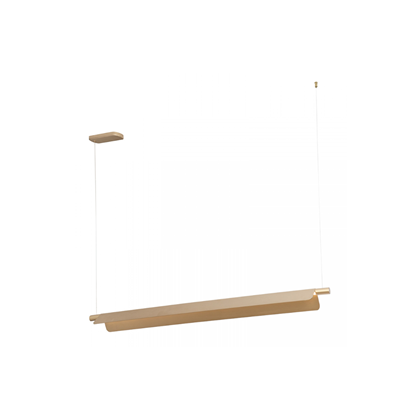Pendant LED Light 22W – Brushed Gold