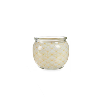Candle With Glass Vase – Vanilla