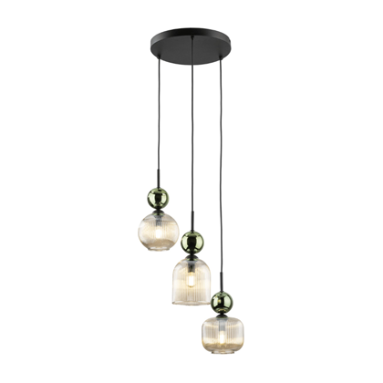 Ceiling Lamp 3xE14 – Cognac