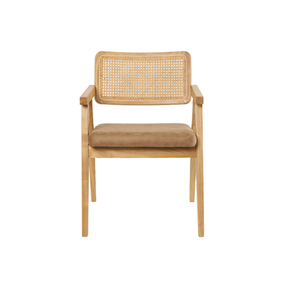 Dining Armchair - Brown