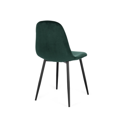 Dark Green Velvet Chair