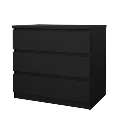 Black Naia Chest 3 Drawers