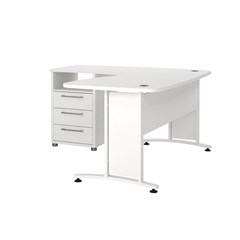 Prima Office Desk 150.4 x 159 x 75.4cm