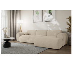 Sofa Corner RH Luxe - Beige