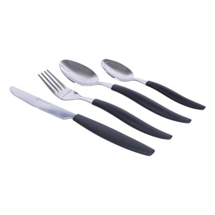 Cutlery Set Formentera 24pc - Black