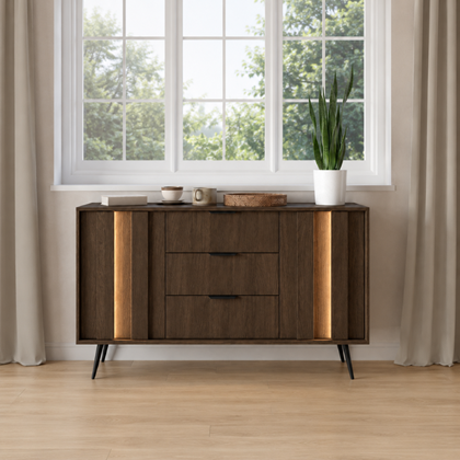Chest Of Drawers – Dark Wood