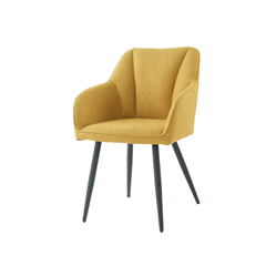 Dining Chair Yellow  W56xd60xh83cm