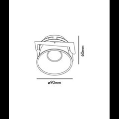 Fresh Gold Downlight GU10