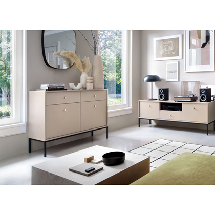 Sideboard – 2 Doors & 2 Drawers Beige