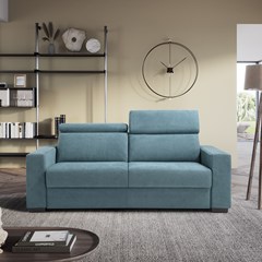 Sofa Bed with Reclining Headrests