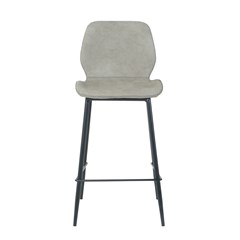 Bar Chair Pu Grey