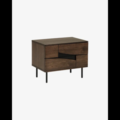 Cutt Walnut Sideboard 60X51CM