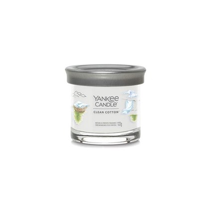 Yankee Candle Signature Small Candle Tumbler Clean Cotton 122G