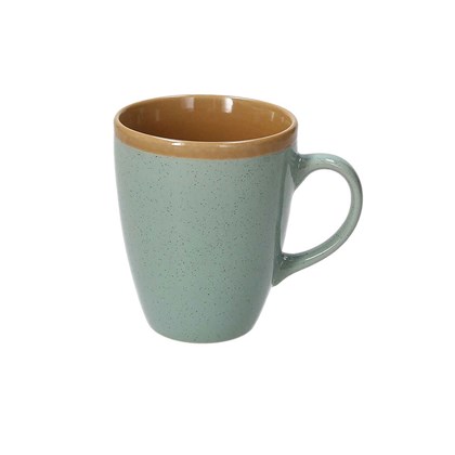 Mug 380ml Woody Verde Stoneware Green