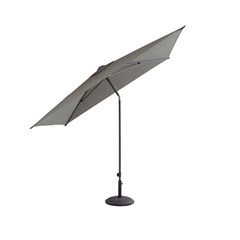 Azzuro Middle Pole Umbrella 250cm x 250cm Mid Grey
