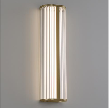 Diva Wall Lamp 16-3990-60 Matt Antique Gold LED 18W