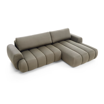 Corn Sofa Bed Chl Right 272cm – Olive Drab