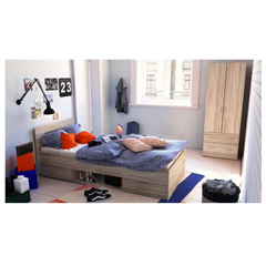 Wardrobe – Brushed Oak