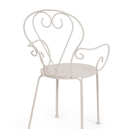 Garden Armchair - Light Grey