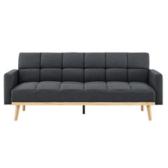 Sofa Bed 3-Seater - Dark Grey