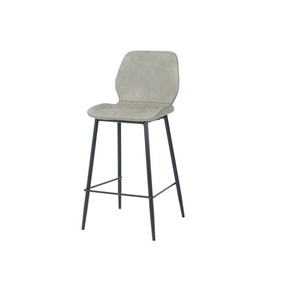 Bar Chair PU 94cm - Grey
