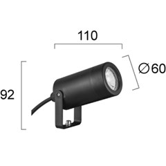 Outdoor Spike Light Mambo