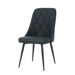 Dinning Chair Black PU