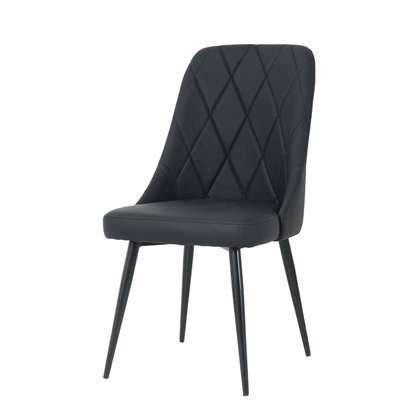 Dinning Chair Black PU