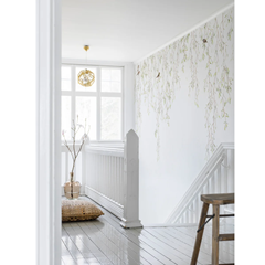 Mural Wallpaper Spring Birds