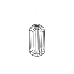 Sphera S Black Pendant Lamp 1xGX53
